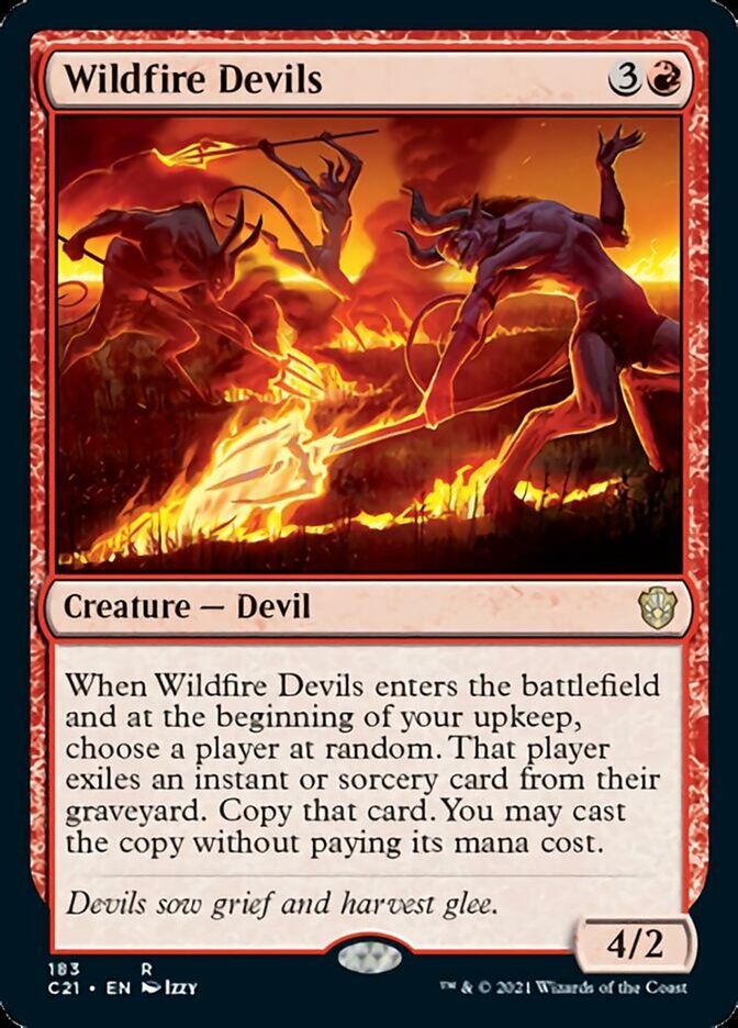 Wildfire Devils [Commander 2021] | Jomio and Rueliete's Cards and Comics
