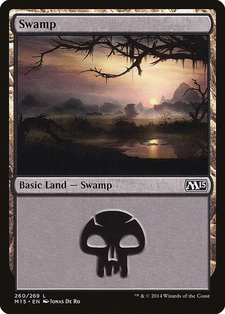 Swamp (260) [Magic 2015] | Jomio and Rueliete's Cards and Comics