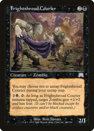Frightshroud Courier [Onslaught] | Jomio and Rueliete's Cards and Comics