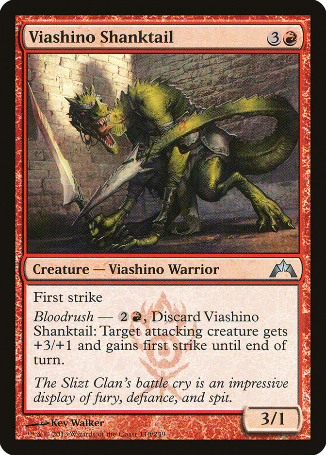 Viashino Shanktail [Gatecrash] | Jomio and Rueliete's Cards and Comics