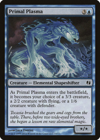 Primal Plasma [Duel Decks: Venser vs. Koth] | Jomio and Rueliete's Cards and Comics