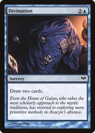 Divination [Dark Ascension] | Jomio and Rueliete's Cards and Comics
