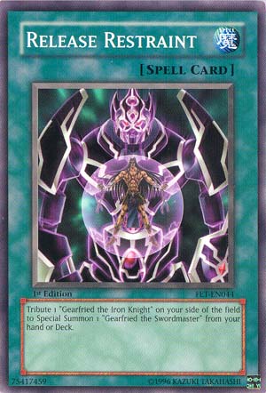 Release Restraint [FET-EN044] Common | Jomio and Rueliete's Cards and Comics