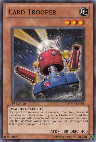 Card Trooper [RYMP-EN006] Common | Jomio and Rueliete's Cards and Comics