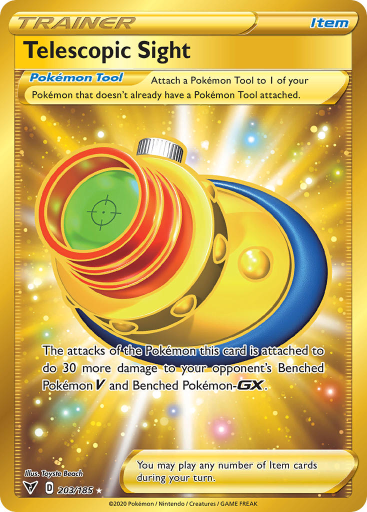 Telescopic Sight (203/185) [Sword & Shield: Vivid Voltage] | Jomio and Rueliete's Cards and Comics