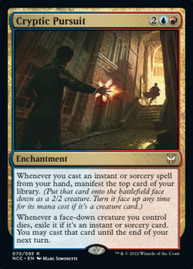 Cryptic Pursuit [Streets of New Capenna Commander] | Jomio and Rueliete's Cards and Comics