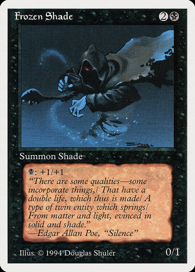 Frozen Shade [Summer Magic / Edgar] | Jomio and Rueliete's Cards and Comics