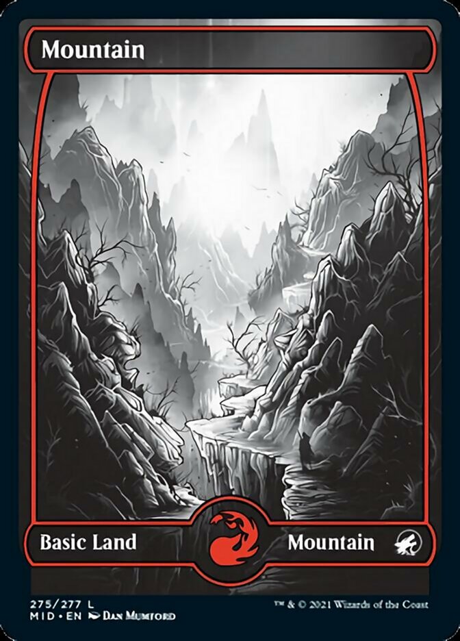 Mountain (275) [Innistrad: Midnight Hunt] | Jomio and Rueliete's Cards and Comics