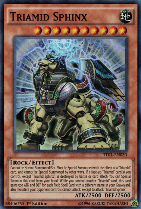 Triamid Sphinx [TDIL-EN030] Super Rare | Jomio and Rueliete's Cards and Comics