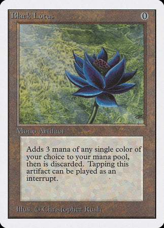 Black Lotus [Unlimited Edition] | Jomio and Rueliete's Cards and Comics