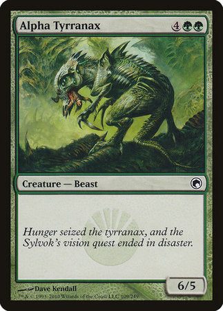Alpha Tyrranax [Scars of Mirrodin] | Jomio and Rueliete's Cards and Comics