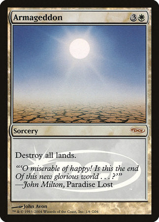 Armageddon [Judge Gift Cards 2004] | Jomio and Rueliete's Cards and Comics
