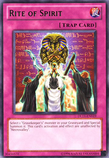 Rite of Spirit (Green) [DL11-EN019] Rare | Jomio and Rueliete's Cards and Comics
