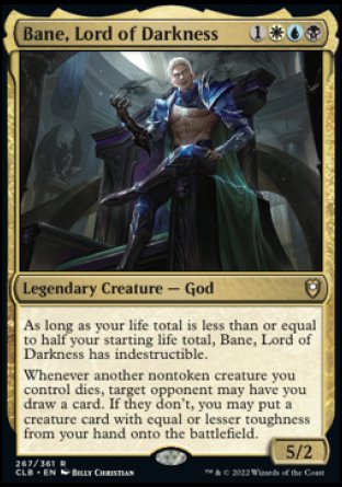 Bane, Lord of Darkness [Commander Legends: Battle for Baldur's Gate] | Jomio and Rueliete's Cards and Comics