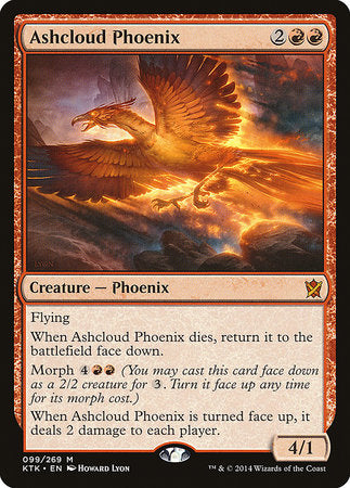 Ashcloud Phoenix [Khans of Tarkir] | Jomio and Rueliete's Cards and Comics