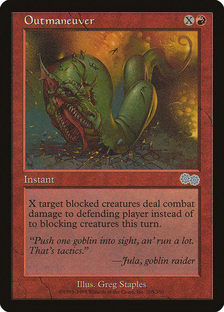 Outmaneuver [Urza's Saga] | Jomio and Rueliete's Cards and Comics