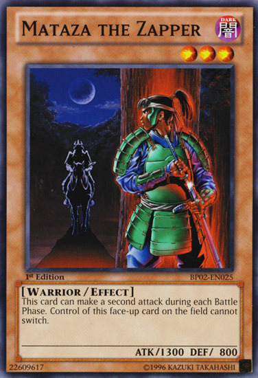 Mataza the Zapper [BP02-EN025] Common | Jomio and Rueliete's Cards and Comics