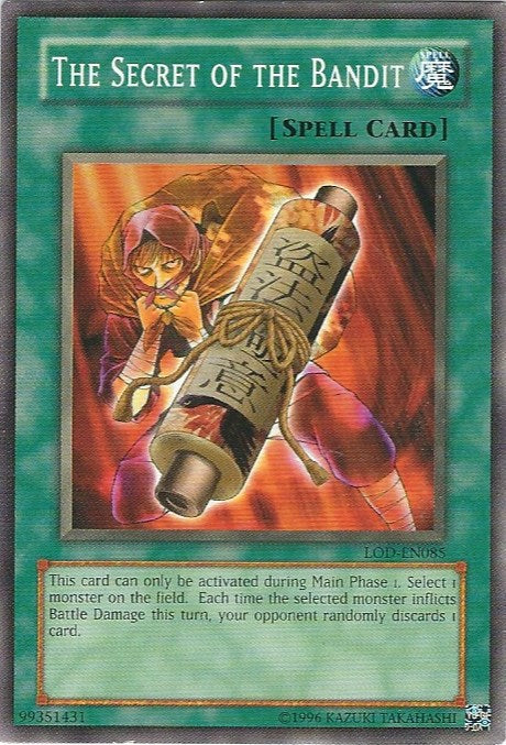 The Secret of the Bandit [LOD-EN085] Common | Jomio and Rueliete's Cards and Comics