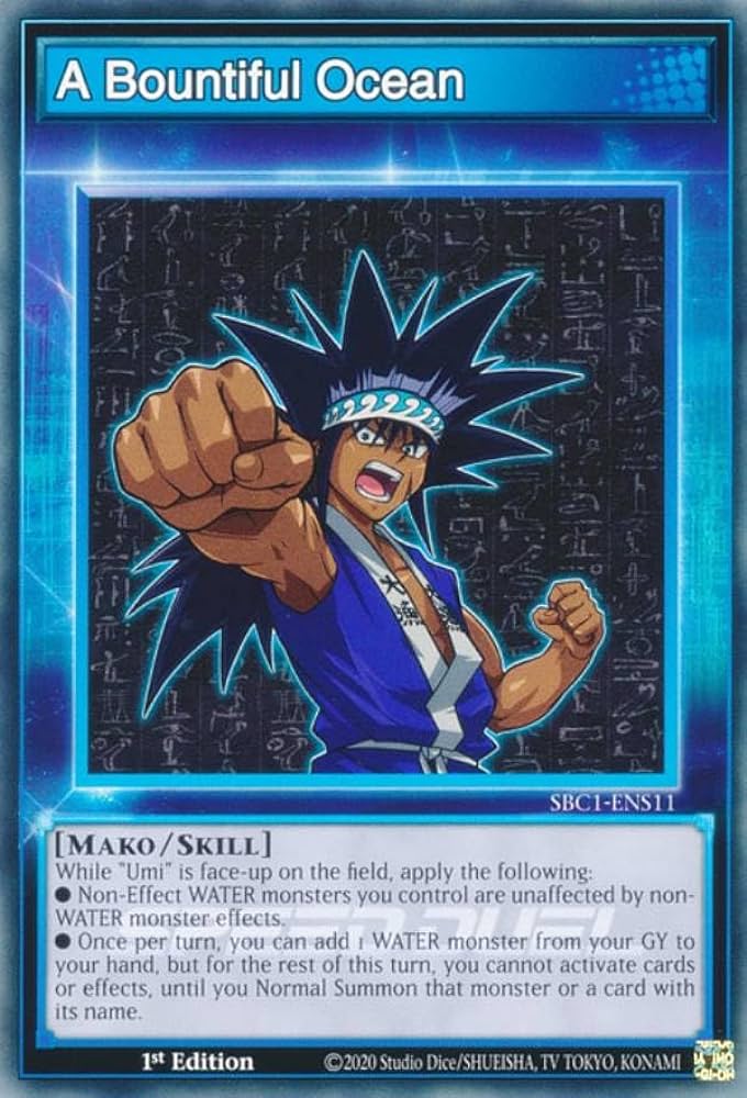 A Bountiful Ocean [SBC1-ENS11] Common | Jomio and Rueliete's Cards and Comics