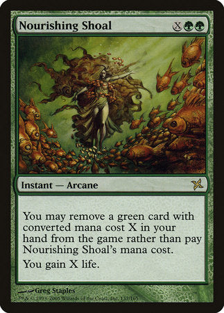 Nourishing Shoal [Betrayers of Kamigawa] | Jomio and Rueliete's Cards and Comics