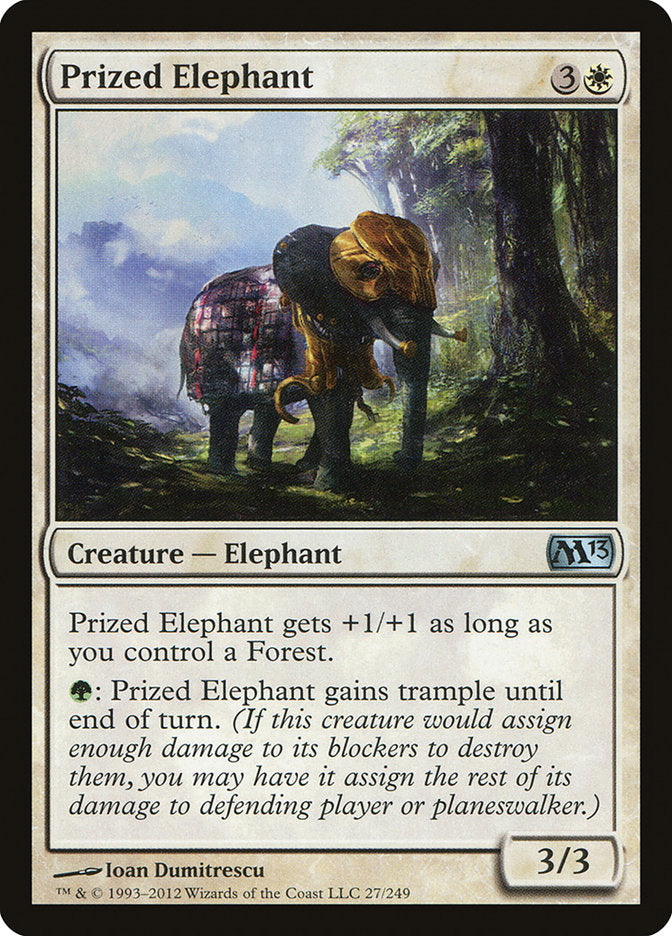 Prized Elephant [Magic 2013] | Jomio and Rueliete's Cards and Comics