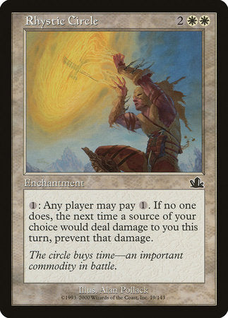 Rhystic Circle [Prophecy] | Jomio and Rueliete's Cards and Comics