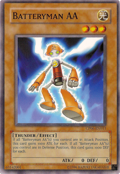 Batteryman AA [CP06-EN013] Common | Jomio and Rueliete's Cards and Comics
