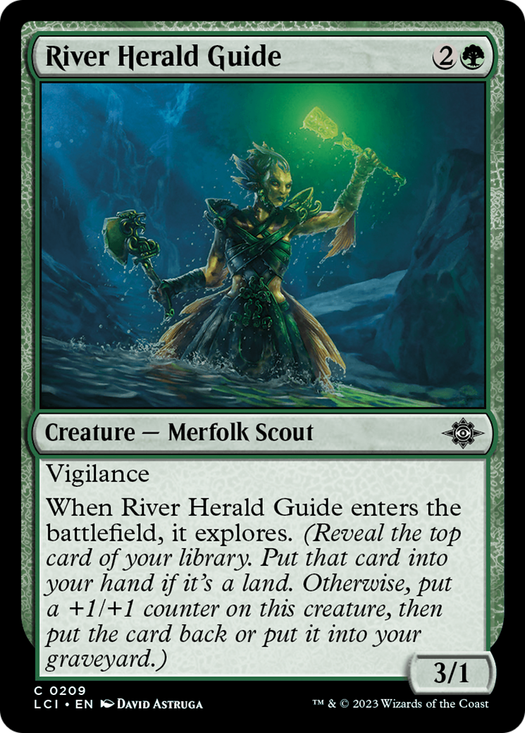 River Herald Guide [The Lost Caverns of Ixalan] | Jomio and Rueliete's Cards and Comics
