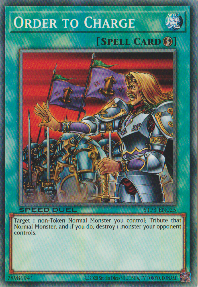 Order to Charge [STP3-EN025] Common | Jomio and Rueliete's Cards and Comics