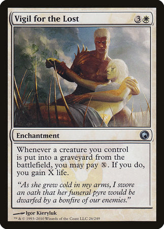 Vigil for the Lost [Scars of Mirrodin] | Jomio and Rueliete's Cards and Comics