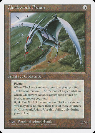 Clockwork Avian [Fourth Edition] | Jomio and Rueliete's Cards and Comics