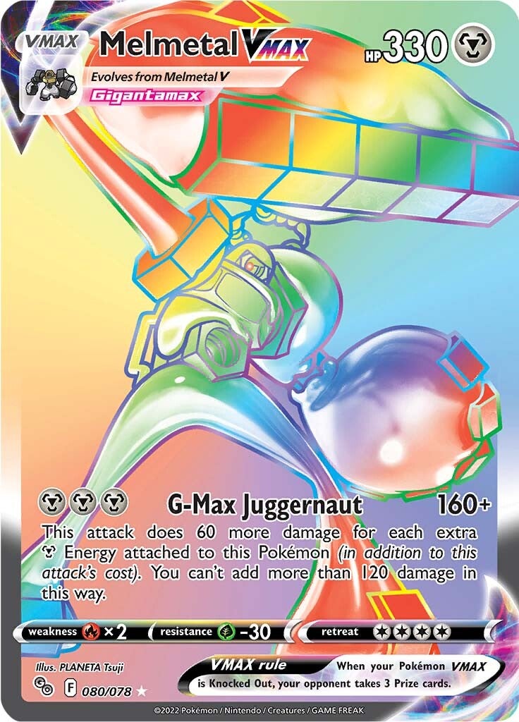 Melmetal VMAX (080/078) [Pokémon GO] | Jomio and Rueliete's Cards and Comics