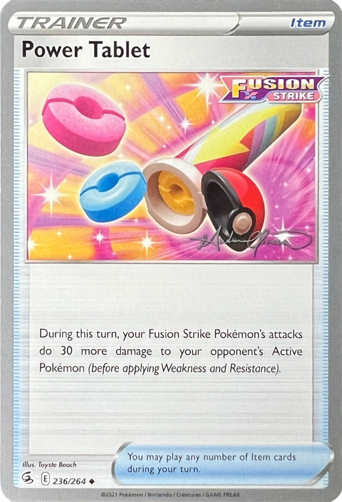 Power Tablet (236/264) (The Shape of Mew - Andre Chiasson) [World Championships 2022] | Jomio and Rueliete's Cards and Comics