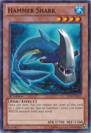 Hammer Shark [SP14-EN013] Starfoil Rare | Jomio and Rueliete's Cards and Comics