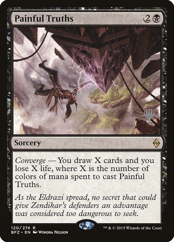 Painful Truths (Promo Pack) [Battle for Zendikar Promos] | Jomio and Rueliete's Cards and Comics