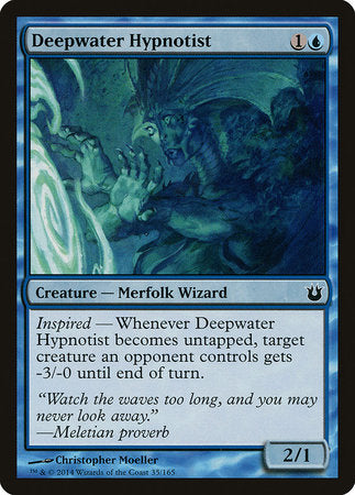 Deepwater Hypnotist [Born of the Gods] | Jomio and Rueliete's Cards and Comics