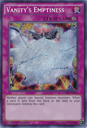 Vanity's Emptiness [LC5D-EN253] Secret Rare | Jomio and Rueliete's Cards and Comics
