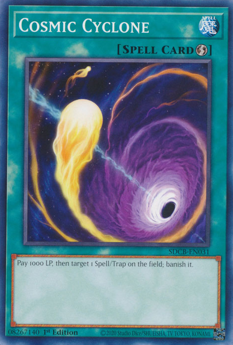 Cosmic Cyclone [SDCB-EN031] Common | Jomio and Rueliete's Cards and Comics