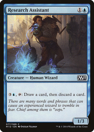 Research Assistant [Magic 2015] | Jomio and Rueliete's Cards and Comics