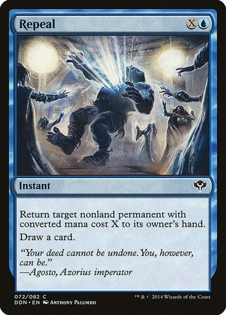 Repeal [Duel Decks: Speed vs. Cunning] | Jomio and Rueliete's Cards and Comics