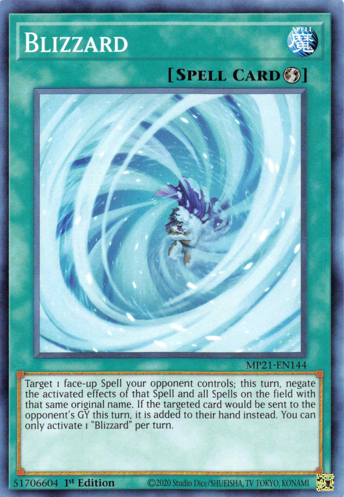 Blizzard [MP21-EN144] Common | Jomio and Rueliete's Cards and Comics