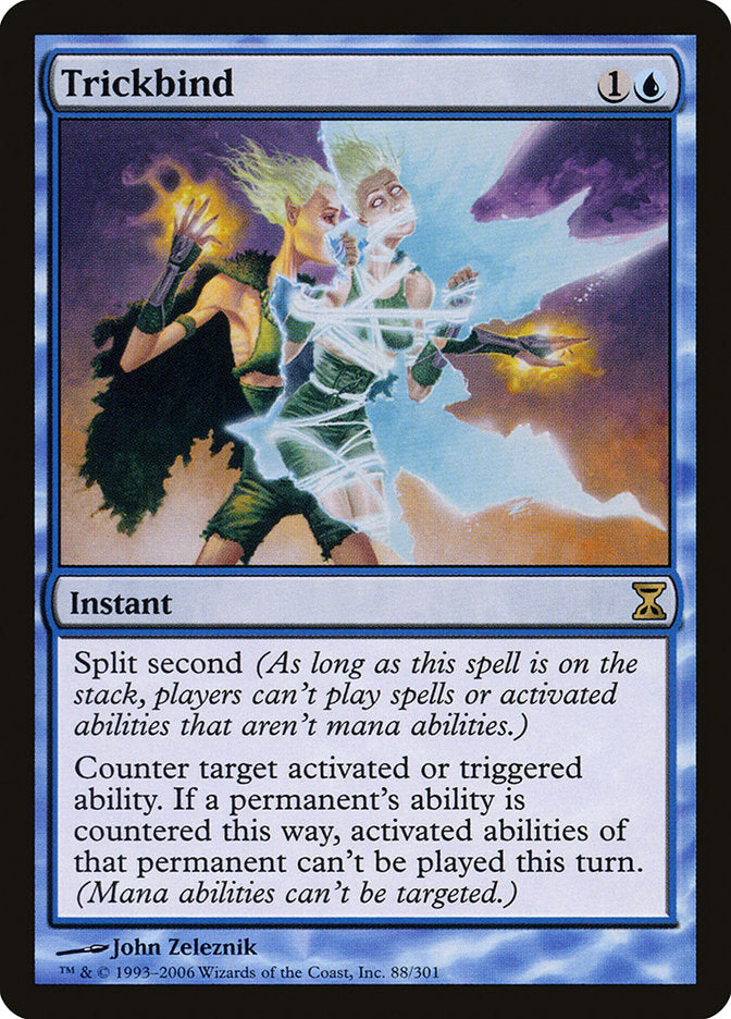 Trickbind [Time Spiral] | Jomio and Rueliete's Cards and Comics