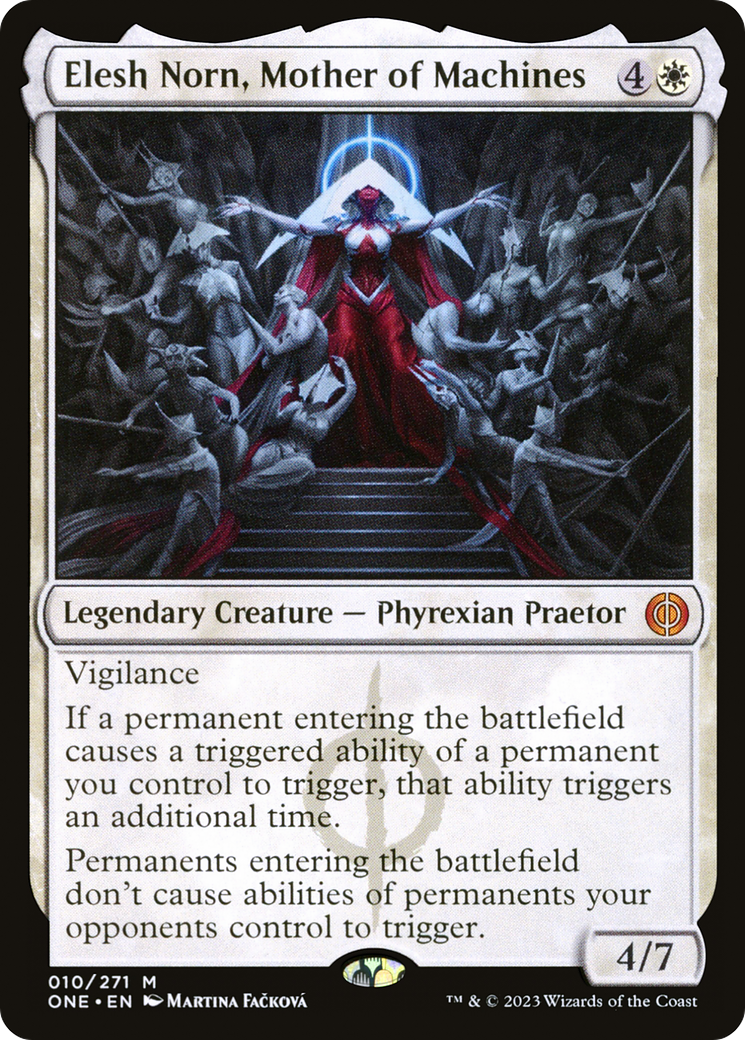 Elesh Norn, Mother of Machines [Phyrexia: All Will Be One] | Jomio and Rueliete's Cards and Comics