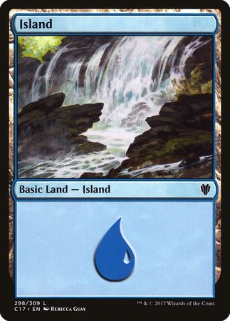 Island (298) [Commander 2017] | Jomio and Rueliete's Cards and Comics