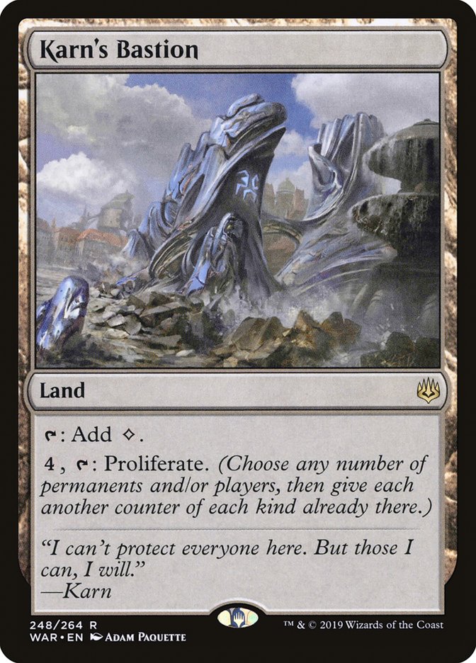 Karn's Bastion [War of the Spark] | Jomio and Rueliete's Cards and Comics