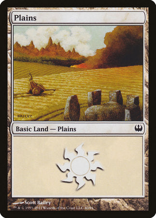 Plains (40) [Duel Decks: Knights vs. Dragons] | Jomio and Rueliete's Cards and Comics