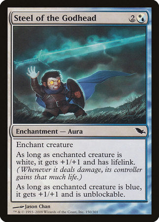 Steel of the Godhead [Shadowmoor] | Jomio and Rueliete's Cards and Comics