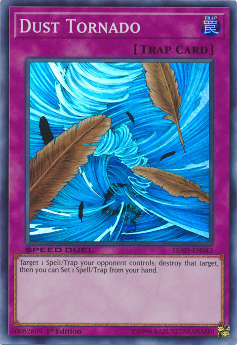 Dust Tornado [SBAD-EN043] Super Rare | Jomio and Rueliete's Cards and Comics