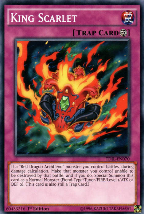 King Scarlet [TDIL-EN070] Common | Jomio and Rueliete's Cards and Comics