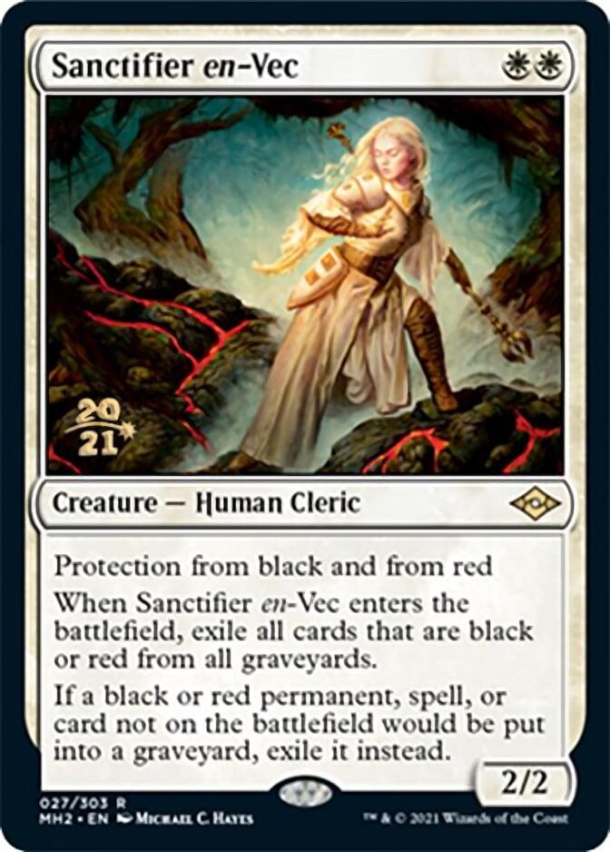 Sanctifier en-Vec [Modern Horizons 2 Prerelease Promos] | Jomio and Rueliete's Cards and Comics